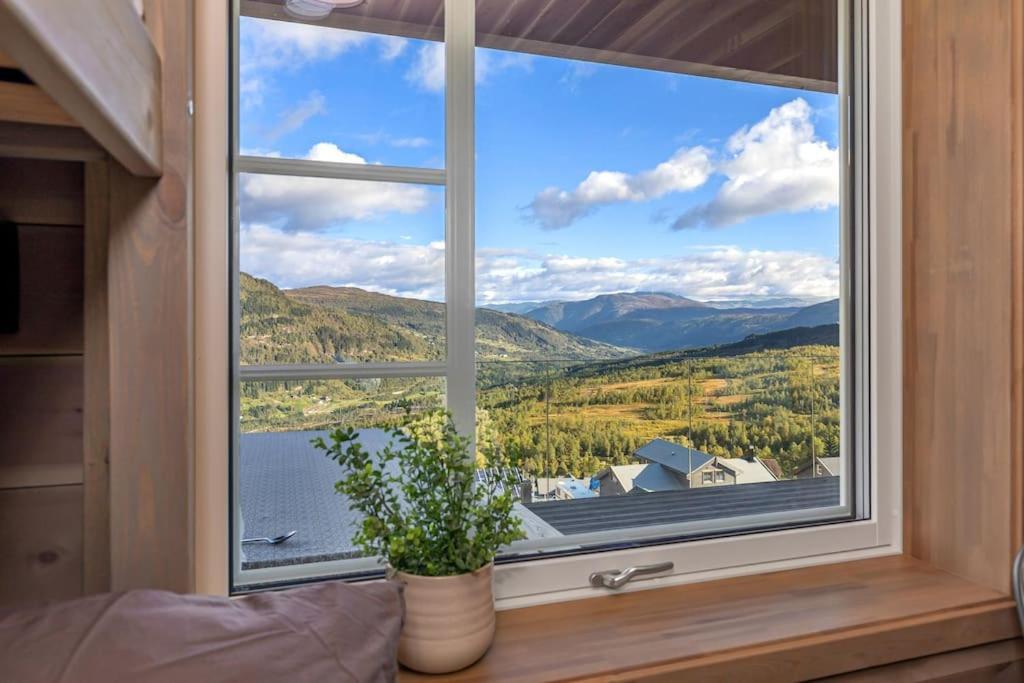 Apartmán Leilighet - Panorama View - Sogndal Skisenter Hodlekve Exteriér fotografie